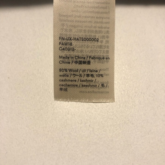 Acne Studios navy beanie - Picture 6 of 8